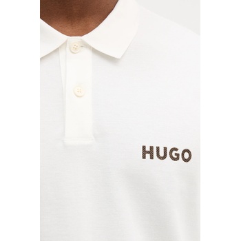 HUGO Памучна тениска с яка HUGO Dirlmere (50542830)