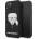 KARL LAGERFELD Гръб Karl Lagerfeld Embossed Glitter Case за iPhone 11 - Черен