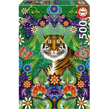 Educa Пъзел Educa - Бенгалски тигър, 500 части (EDU19912)