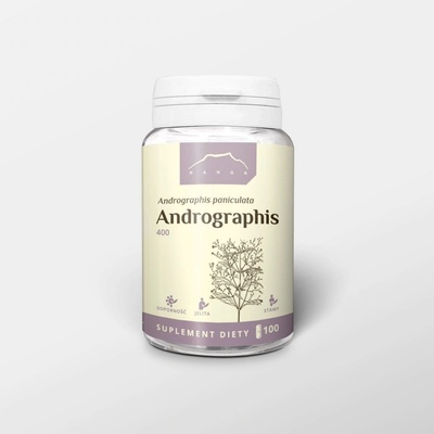Andrographis 10% extrakt kapsuly x 400 mg 100