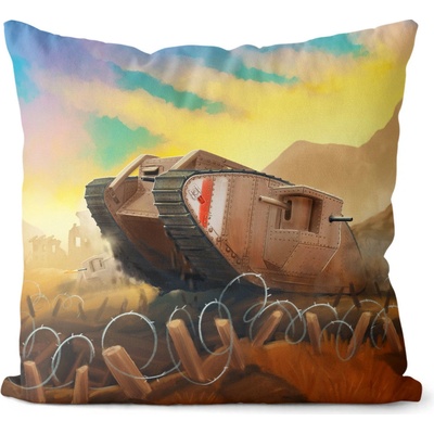 IMPAR Polštář Tank Mark I (Velikost: 55 x 55 cm)