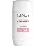 SiNOZ Слънцезащитен флуид за лице Pink Touch, за светла кожа, SPF50+, 50 ml - ozone