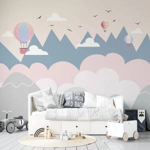 Art Gift Decor Фототапет Облачета в планината