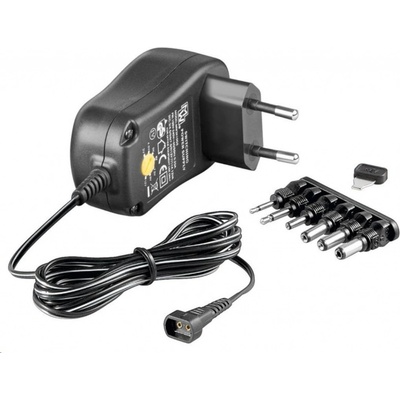 goobay Univerzální napájecí adaptér 230V 3-12V / stejnosměrný 1000mA (ppadapter-70)