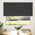 vidaXL Ролетна щора Blackout Black 165x130 cm Ширина на плата 161, 6 cm (4010855)