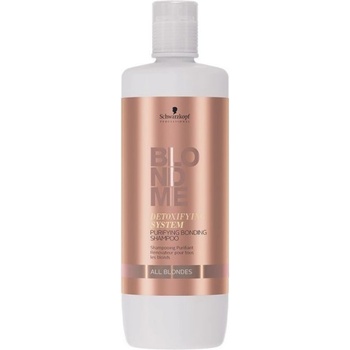 Schwarzkopf Blondme Purifying Bonding Shampoo 1000 ml