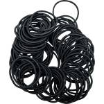Eco & Hygiene Thin black hair tie 100 ks