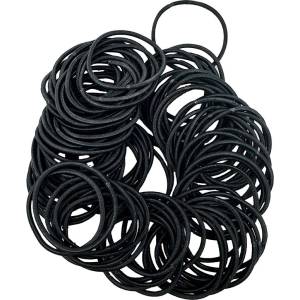 Eco & Hygiene Thin black hair tie 100 ks