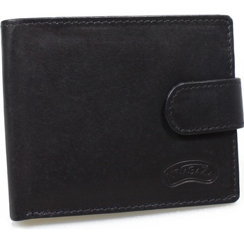 Kožená peněženka Nivasaža N19 MTH B černá