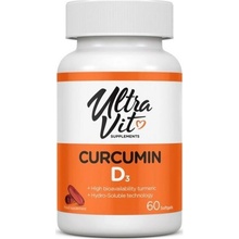 VPLab UltraVit Curcumin Vitamin D3 60 kapslí