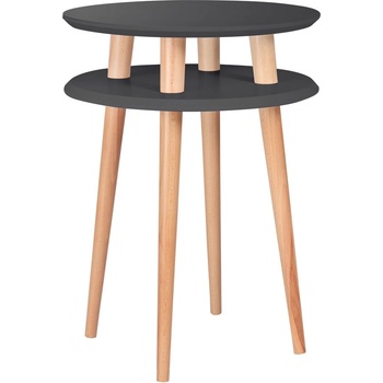 Ragaba Графитно сива масичка за кафе UFO, Ø 45 cm - Ragaba (RagabaUfo33)