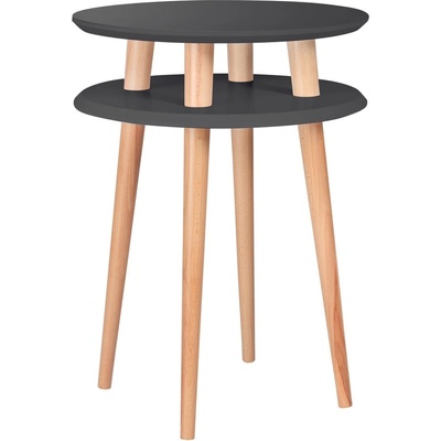 Ragaba Графитно сива масичка за кафе UFO, Ø 45 cm - Ragaba (RagabaUfo33)