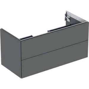 Geberit ONE - Шкаф за мивка 104x50x47 cm, 2 чекмеджета, лава 505.264. 00.3 (505.264.00.3)