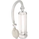 Pump Worx Pipedream - Pump Worx Beginner's - прозрачна помпа за пенис (19 см) - desirel