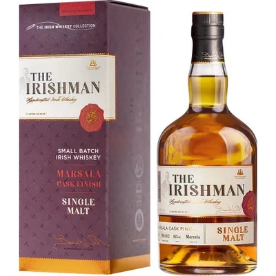 The Irishman Single Malt Marsala Cask Finish 46% 0,7 l (kazeta)