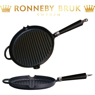 Ronneby Bruk Pánev litinová grilovací 28 cm 120770
