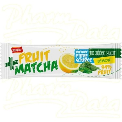 SunVita Fruit Matcha ovocná tyčinka citron 30 g