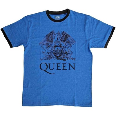 Queen Crest Logo Ringer Blue M Риза (QUTS82MBL02)