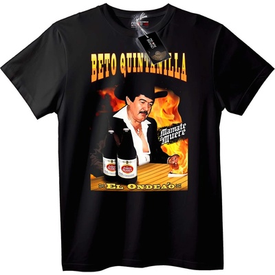 NOONEBRAND Тениска Beto Quintanilla - 2XL, Black