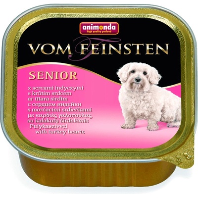 Animonda Vom Feinsten Senior Dog krůtí srdíčka 150 g