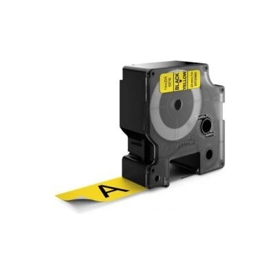DYMO páska D1 24mm x 7m, čierna na žltej 53718