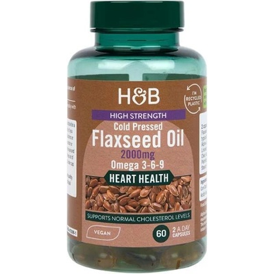 Holland & Barrett Llněný olej Omega 3-6-9 120 veg kapslí