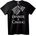 NOONEBRAND Тениска Вечерята наближава - 2XL, Black