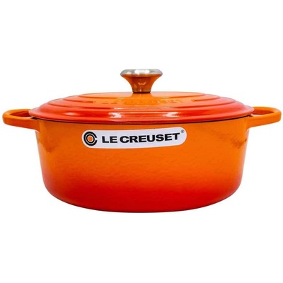 Le Creuset Le Creuset тенджера Signature овален, 29 см, печено червено за печене (21178290902430)