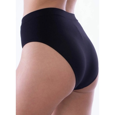 Vyššie nohavičky Bikini Queenie čierne