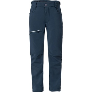 VAUDE Детски софтшел панталон Vaude Kid's Qimsa Softshell Pants Softshell trousers - Dark Sea - размер 122/128 (EU) (701-2315-0212)
