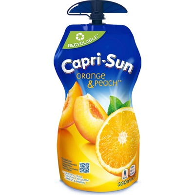 Capri-Sun Pomeranč a broskev 15 x 330 ml