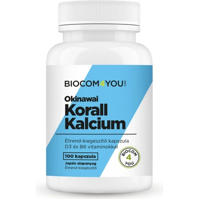 Biocom Koralový vápnik 100 kapsúl