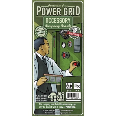 Rio Grande Games Power Grid: Company Boards – Hledejceny.cz