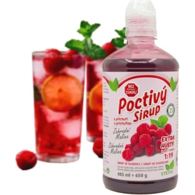 CukrStop Sirup zahradní Malina 650 g – Sleviste.cz