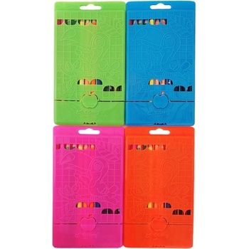 Цветни моливи 12цв. yl10019 в pvc кутия