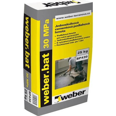 Weber weber.bat potěr 30 MPa 25 kg - BP 430 25
