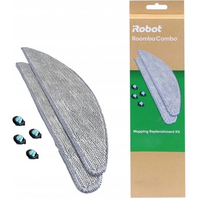 iRobot 4822643 Roomba Combo i5/i8/j5 mopovacie textilie a knoty 2 + 4 ks