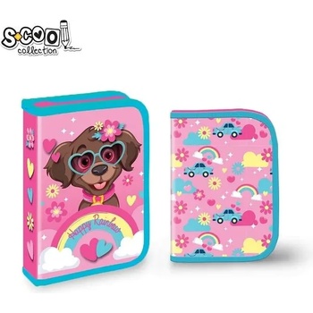 S-Cool Несесер с 1 ципа scool little puppy, празен