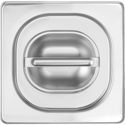 Hendi Poklice na GN se silikonovým těsněním, Profi Line, GN 1/6, 176x162mm