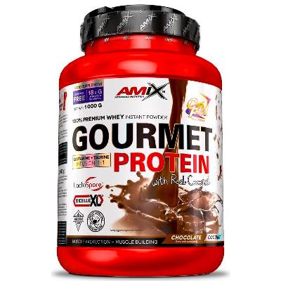 Amix Nutrition Gourmet Protein 1000 g čučoriedka - jogurt