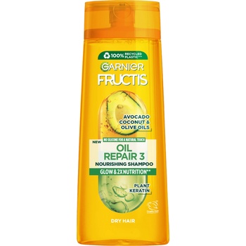 Image 1 of Garnier Fructis Шампоан за суха коса Oil Repair 3, 250 ml