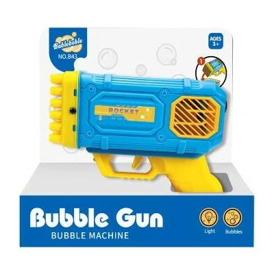Bublifuk pistole se světelnými efekty 17 cm