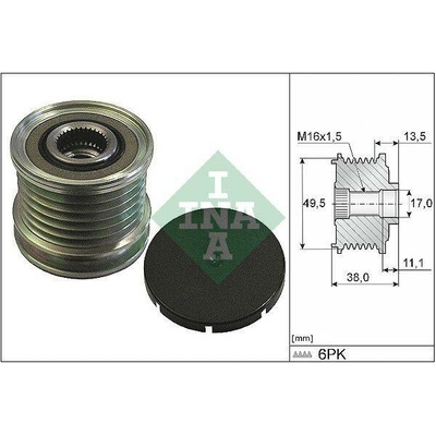 Předstihová spojka Schaeffler INA 535 0166 10 (535016610)