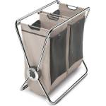 simplehuman Светлокафяв текстилен сгъваем кош за пране 200 l - simplehuman (LT1009)