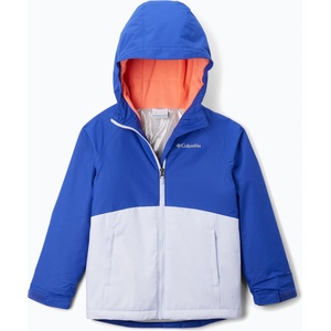 Columbia Детско скиорско яке Columbia Alpine Action III snowdrift melange/clematis blue