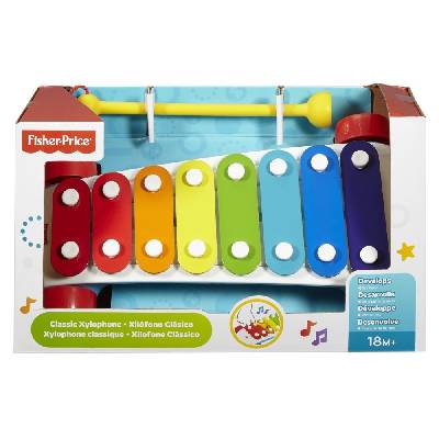Fisher-Price zábavný tahací xylofon CMY09