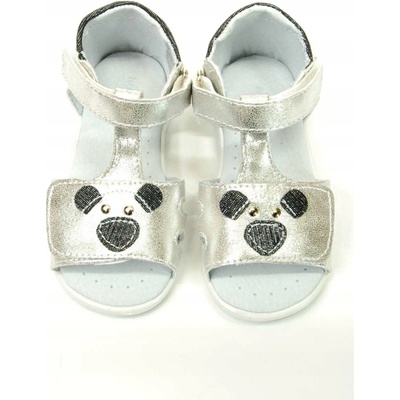 Kornecki 6556 sandále striebro