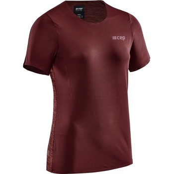 CEP Dámske tričko SS Dark Red