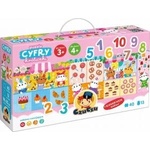 CzuCzu Puzzle Numbers Bunnies learning to count play scenario ZA5556