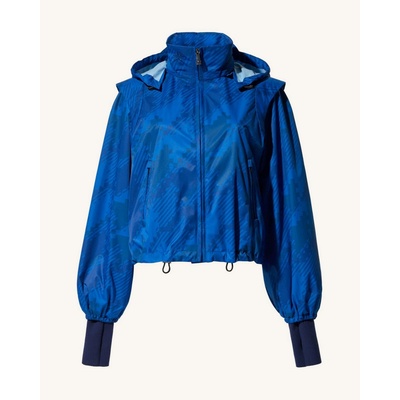 Perfect Moment scratch houndstooth blouson blue